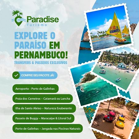 Flat Praia Dos Carneiros Eco Resort 26 Tamandare Luaran gambar